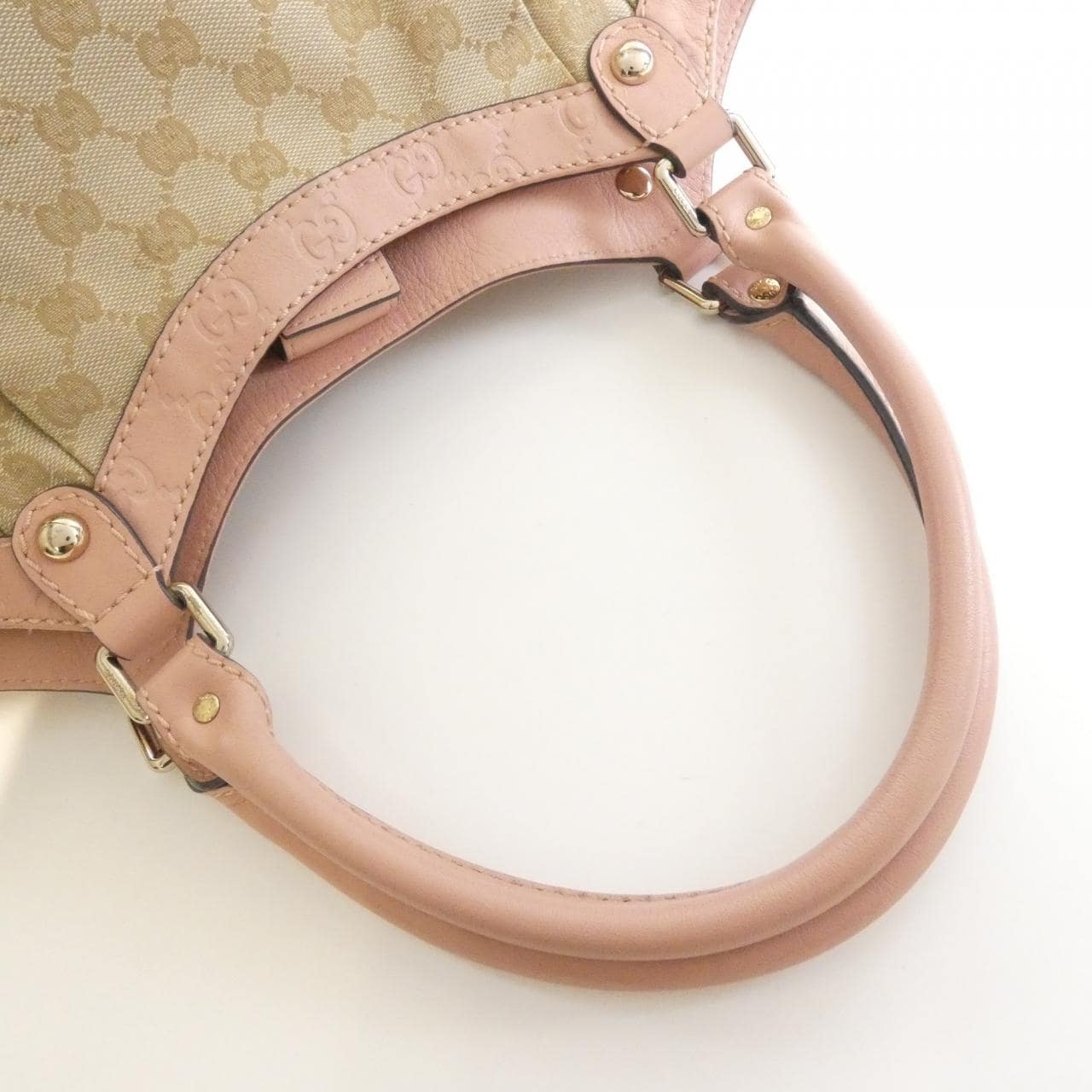 GUCCI 211943 Shoulder Bag Canvas 米色 帆布 - 縮圖 5