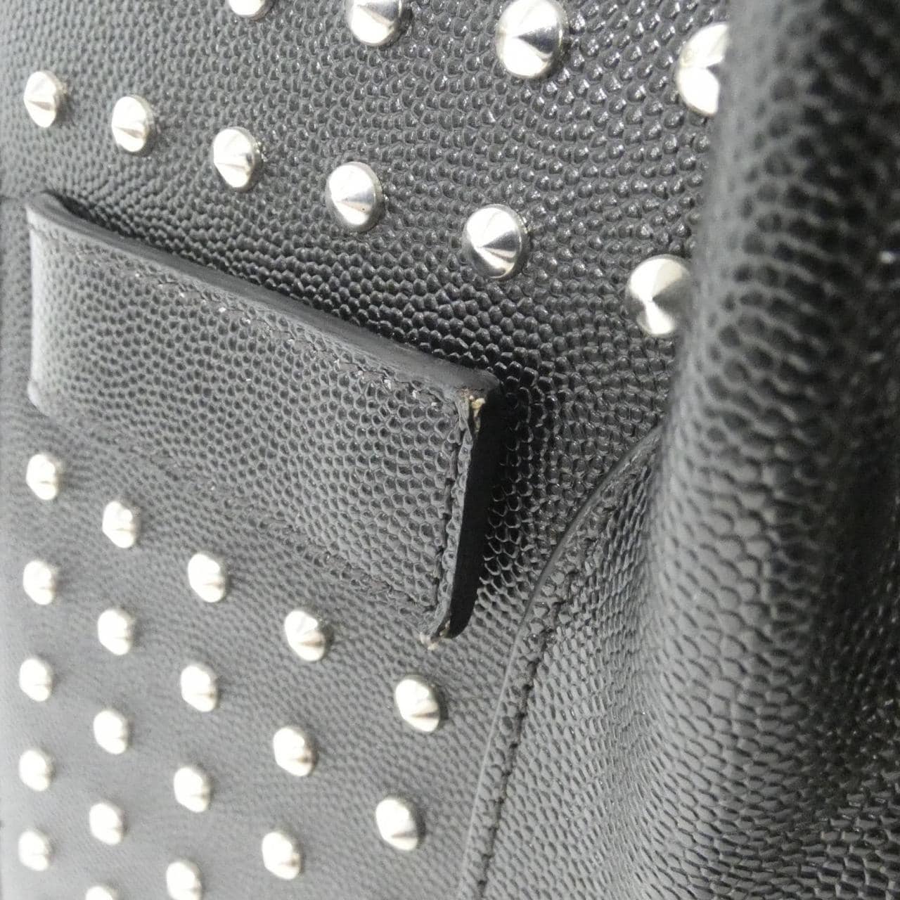 SAINT LAURENT Sac de Jour 355154 BOW52 Bag Leather Black Leather - Thumbnail 5