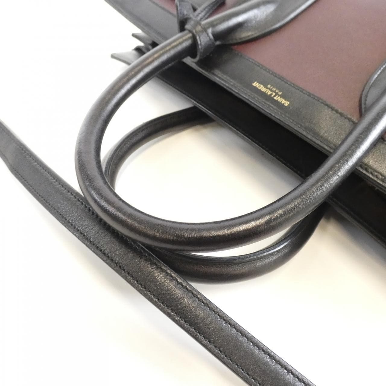 SAINT LAURENT Sac de Jour 355153 BOO21 Bag 黑色 中古品A - 縮圖 7