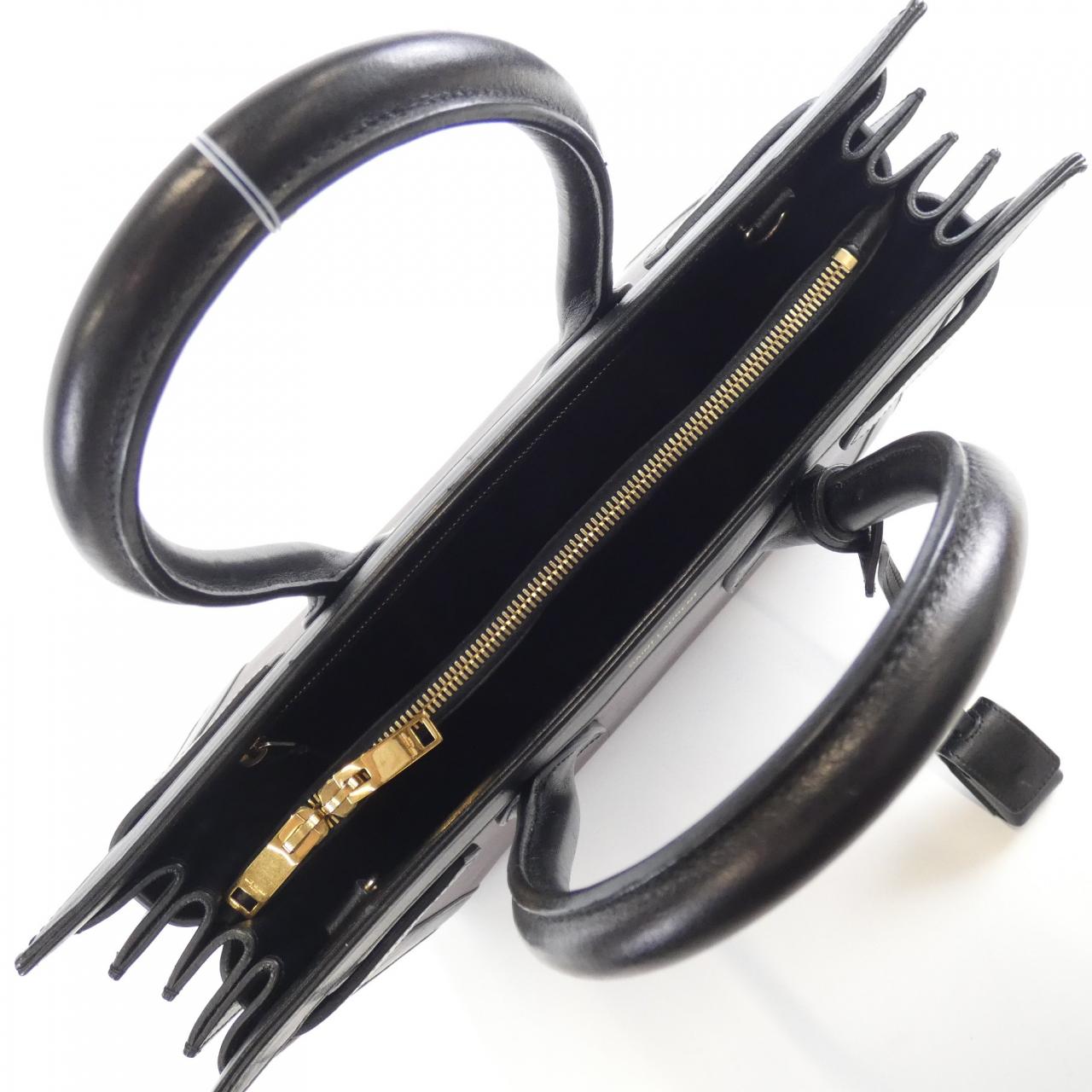 SAINT LAURENT Sac de Jour 355153 BOO21 Bag 黑色 中古品A - 縮圖 8