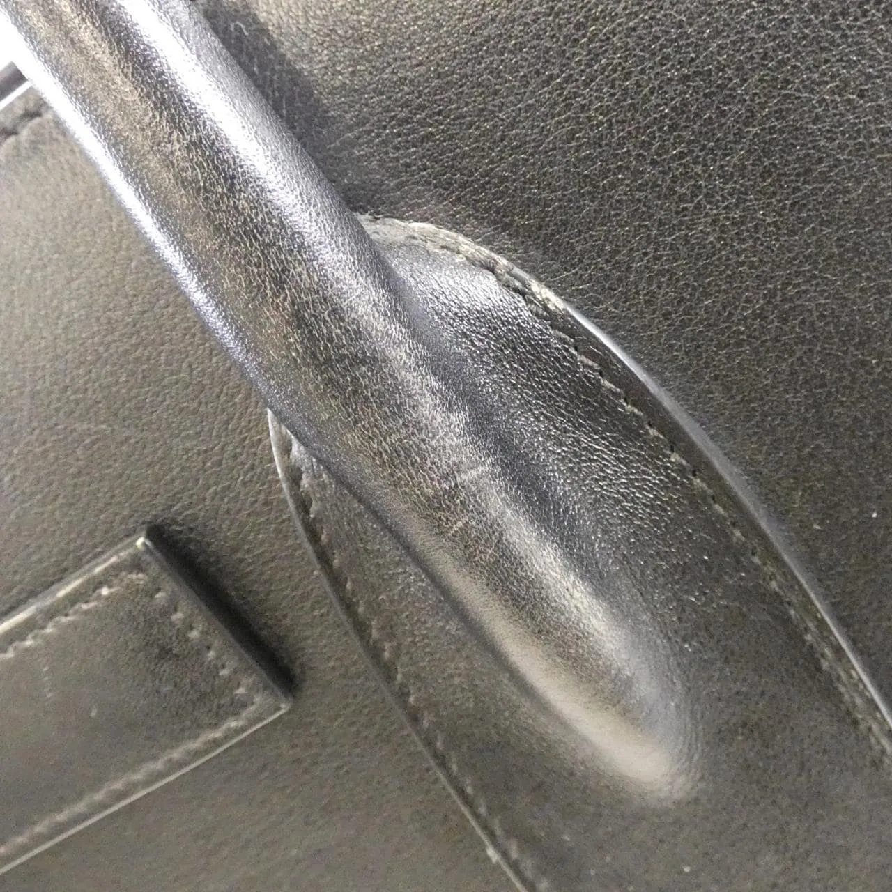 SAINT LAURENT Sac de Jour 355153 BOO0J Handbag 黑色 中古品B - 縮圖 7