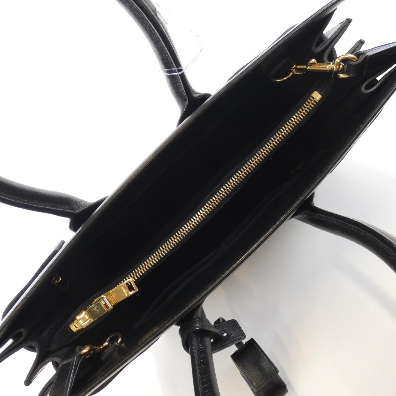 SAINT LAURENT Sac de Jour 355153 BOO0J Handbag 黑色 - 縮圖 9