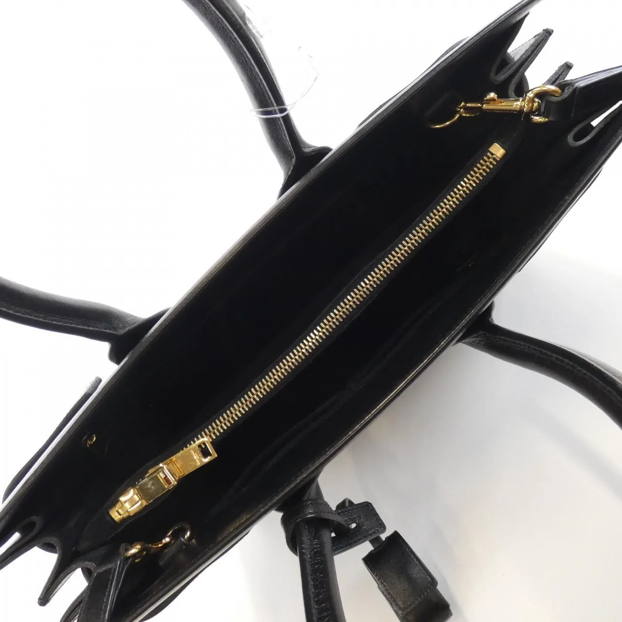 SAINT LAURENT Sac de Jour 355153 BOO0J Handbag 黑色 中古品B - 縮圖 9