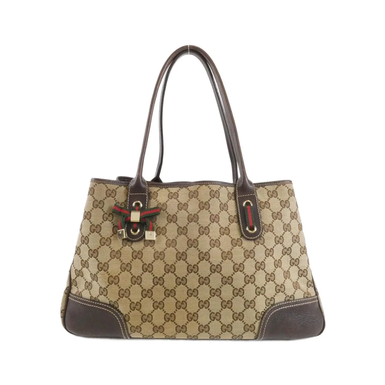 GUCCI 163805 FCERG Handbag Canvas