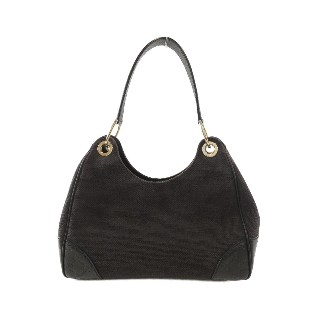 GUCCI 257265 Shoulder Bag Canvas Black Canvas - Thumbnail 2