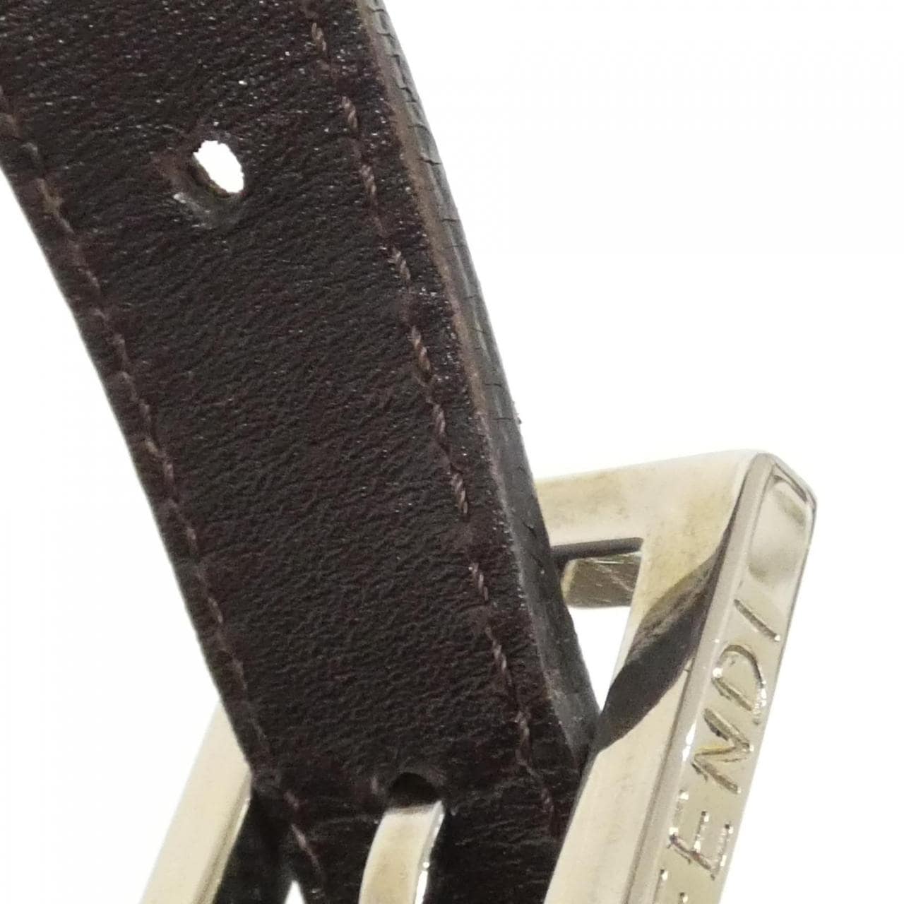 FENDI 26426 Shoulder Bag Canvas Black Canvas - Thumbnail 5