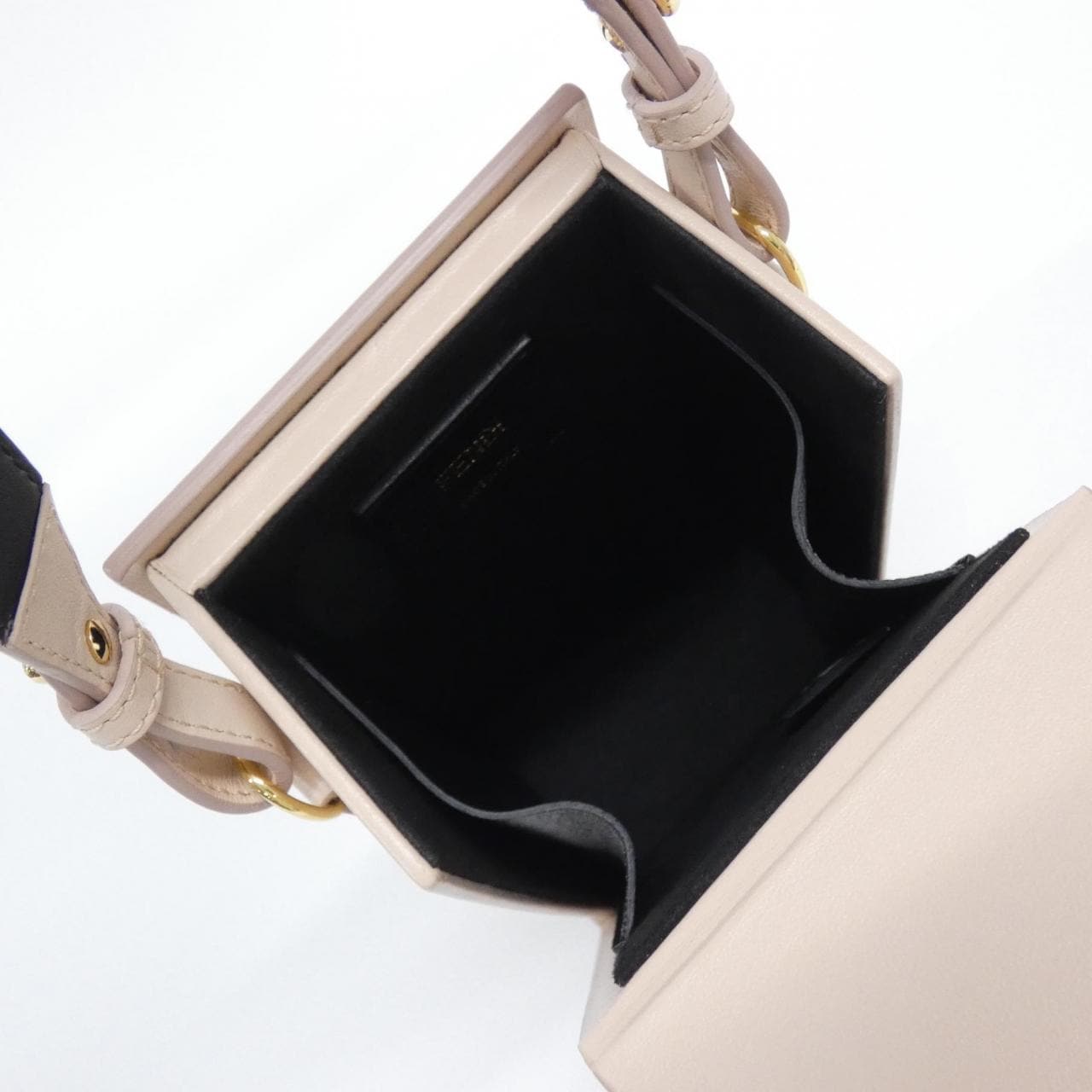 FENDI 8BT339 ADP6 Shoulder Bag 黑色 中古品A - 縮圖 9