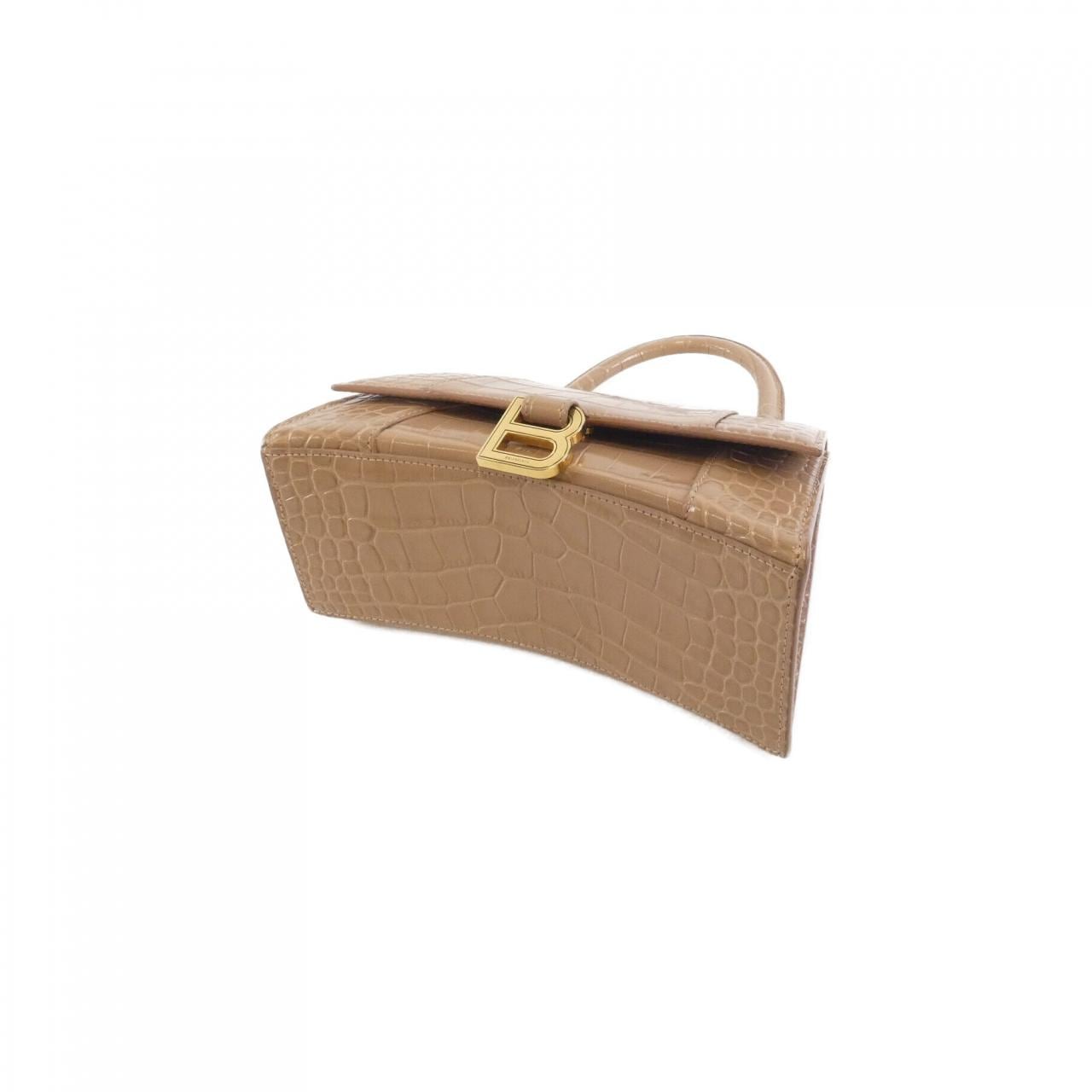 BALENCIAGA Hourglass 593546 1LRGM Bag Black - Thumbnail 3