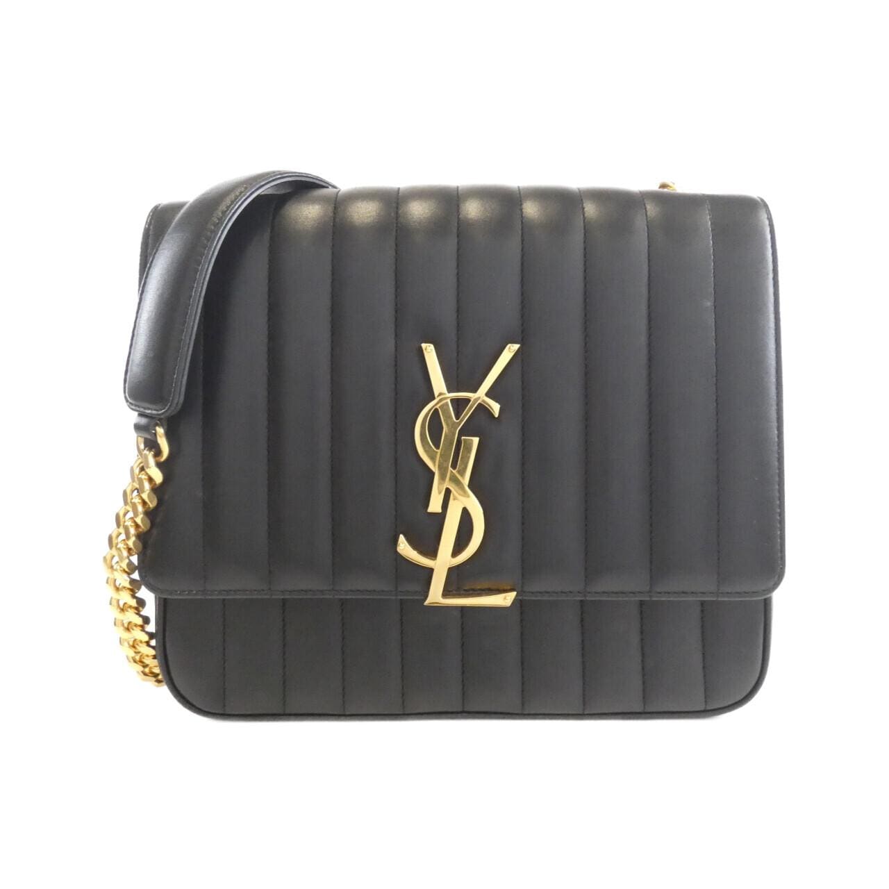 SAINT LAURENT 532595 0YD0J Shoulder Bag Leather Black