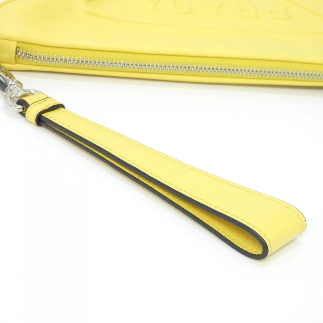 PRADA 1NE039 Pouch 黑色 中古品A - 縮圖 5