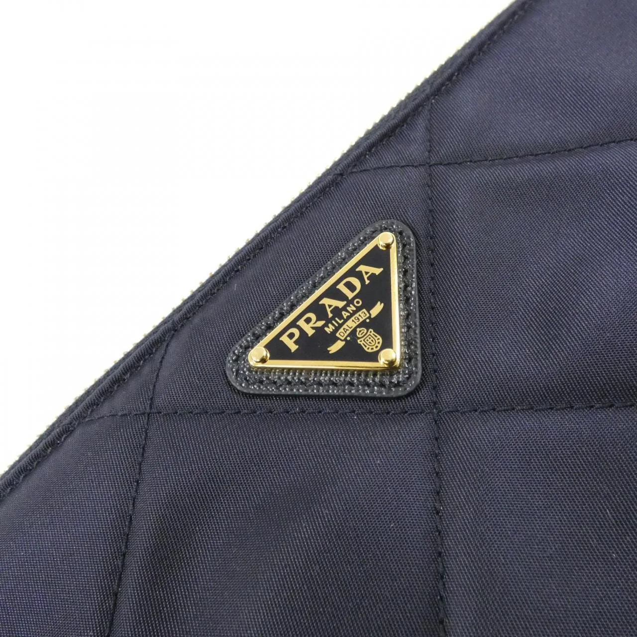 PRADA 1NI054 Pouch Blue Rank A - Thumbnail 4