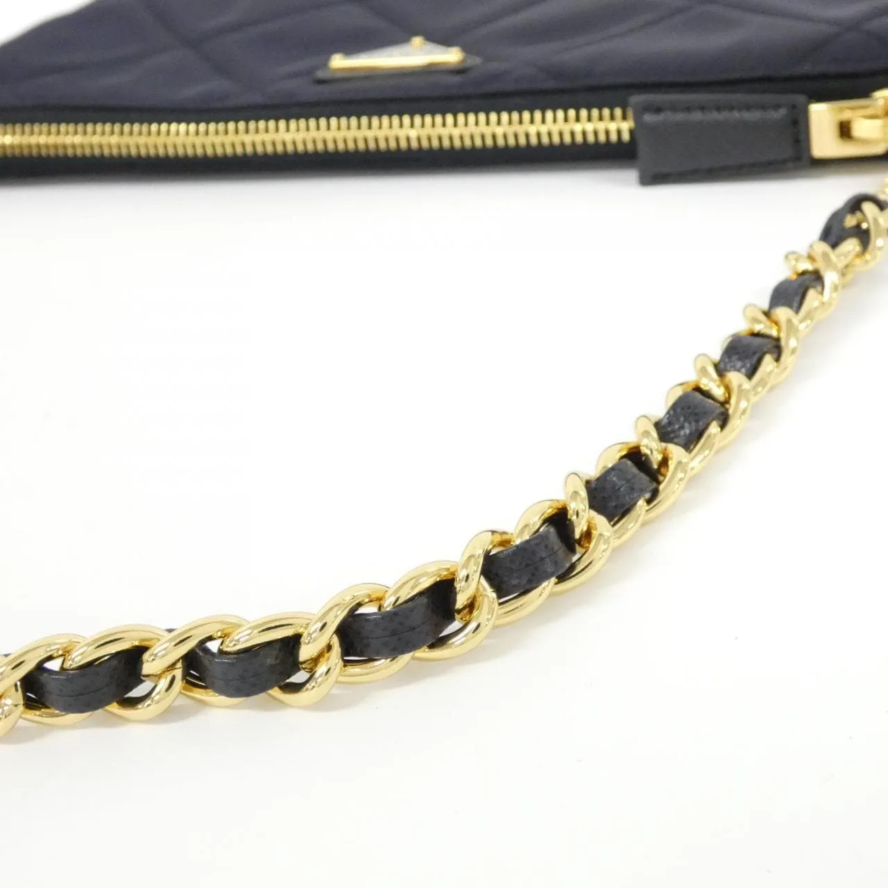 PRADA 1NI054 Pouch Blue Rank A - Thumbnail 5