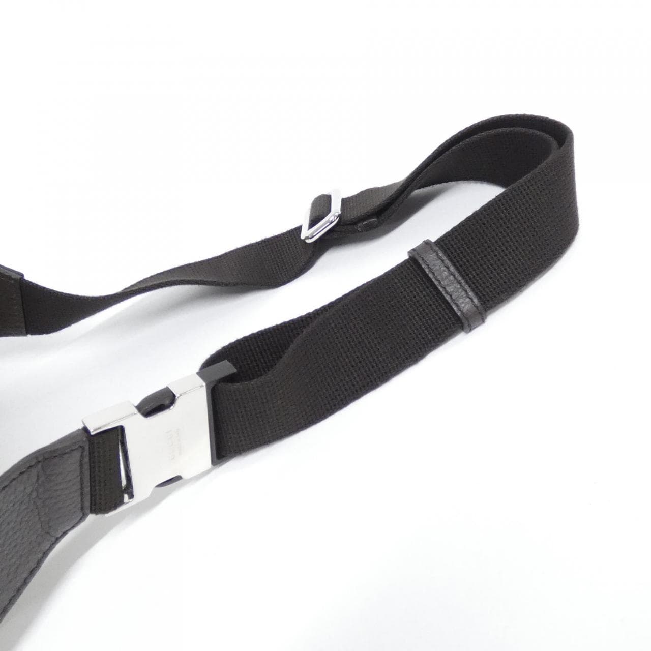 GUCCI GG Supreme 449174 KY9KN Belt Bag Canvas 黑色 帆布 中古品A - 縮圖 4