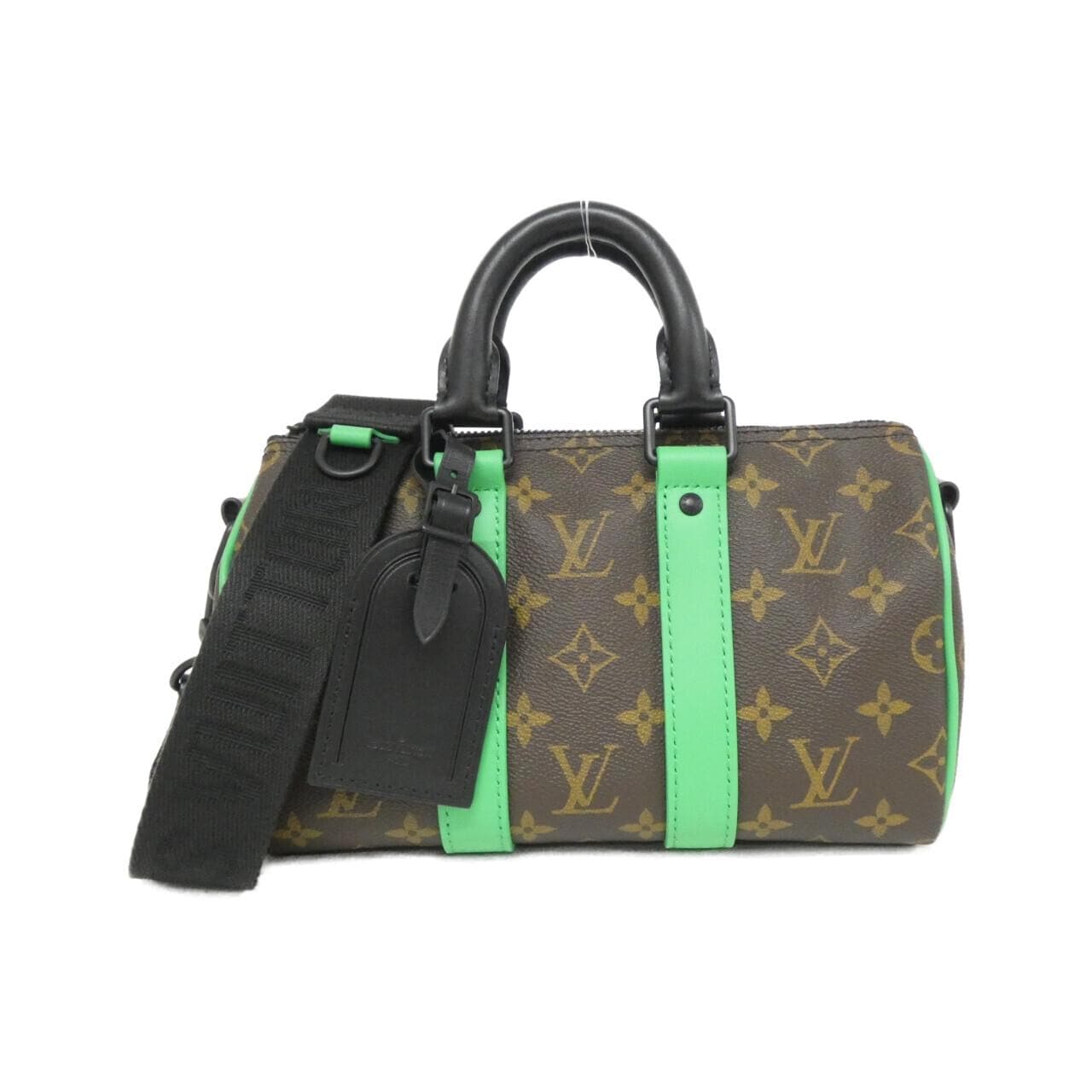 LOUIS VUITTON Keepall M46249 Boston Bag Monogram Green