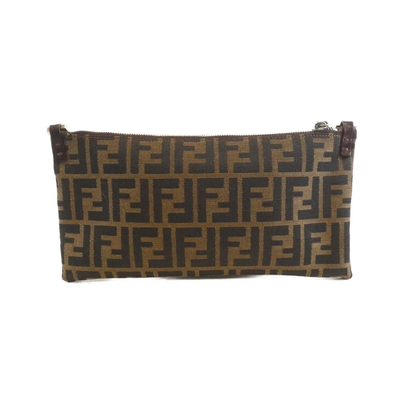 FENDI 16330 Shoulder Canvas 黑色 帆布 中古品B - 縮圖 2