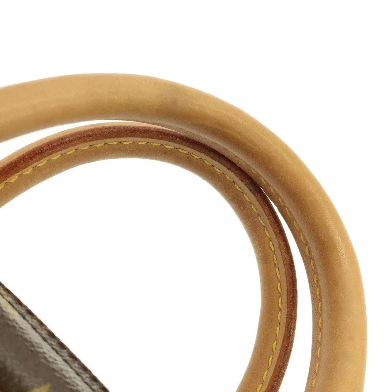 LOUIS VUITTON M42228 Handbag Monogram 黑色 Monogram 中古品B - 縮圖 7