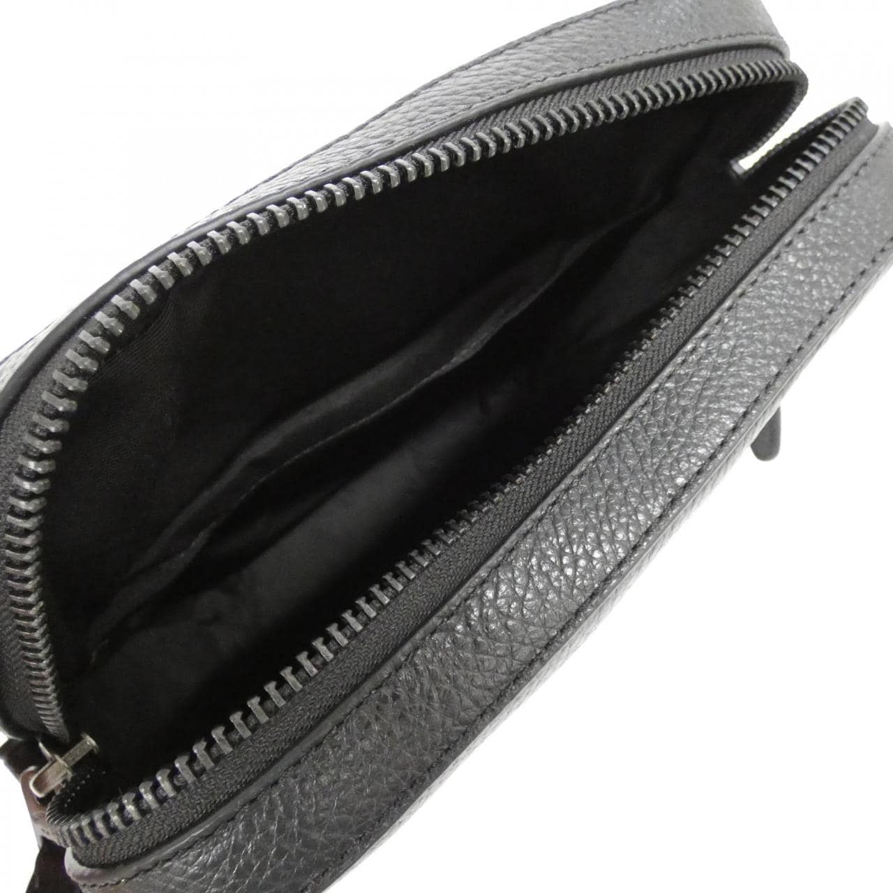 COACH 4011 Shoulder Bag Leather 黑色 皮革 - 縮圖 6