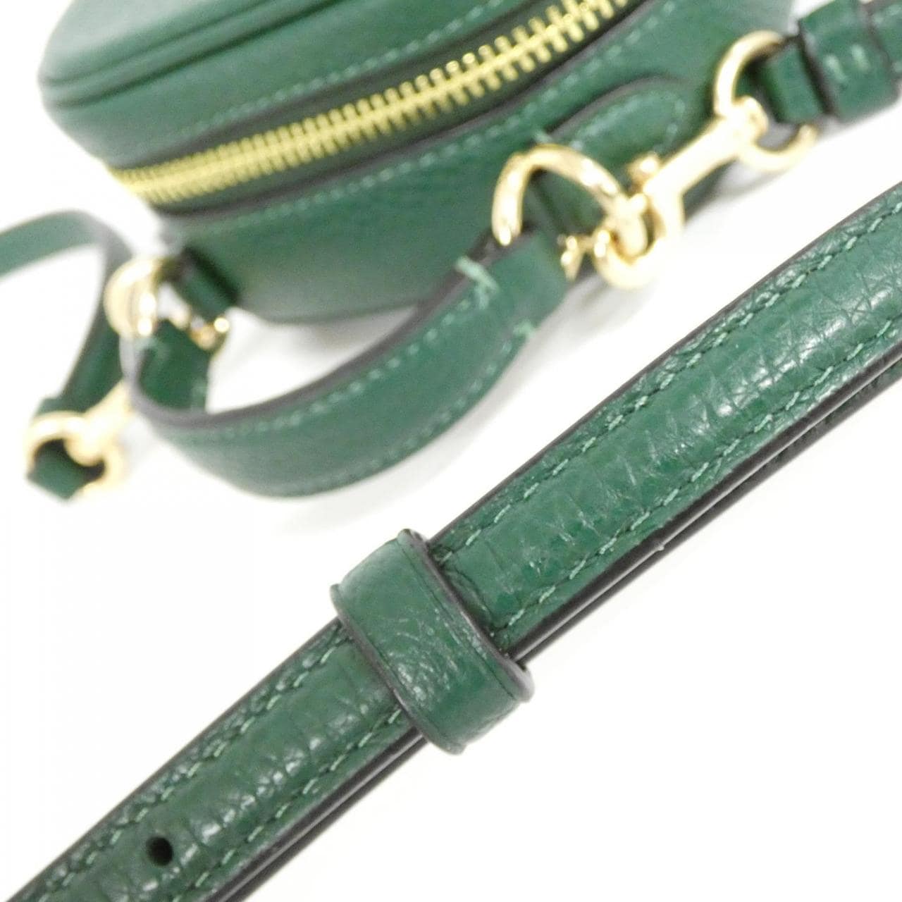 COACH CB854 Shoulder Bag Leather Black Leather New - Thumbnail 5