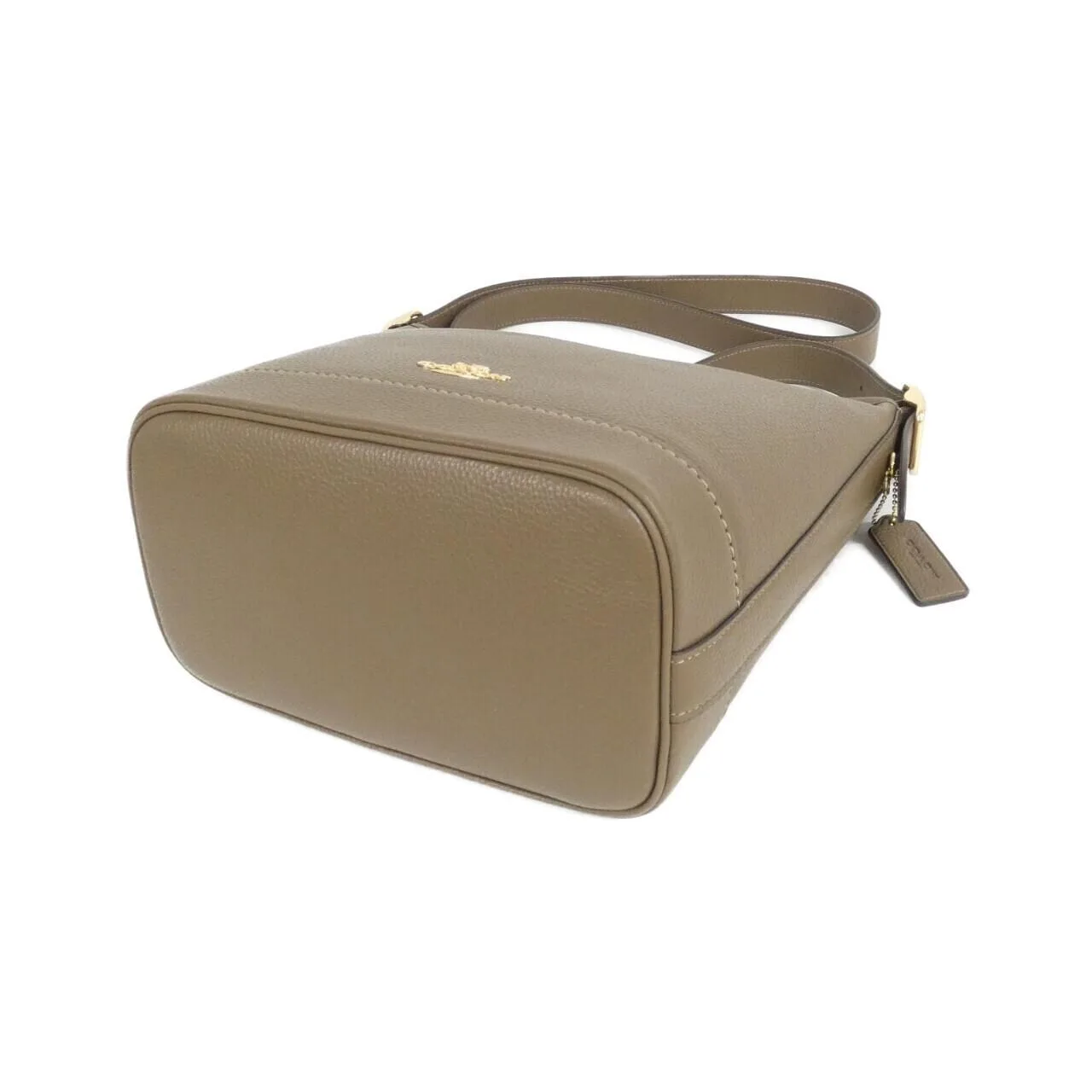 COACH CBH18 Shoulder Leather 黑色 皮革 新品 - 縮圖 3