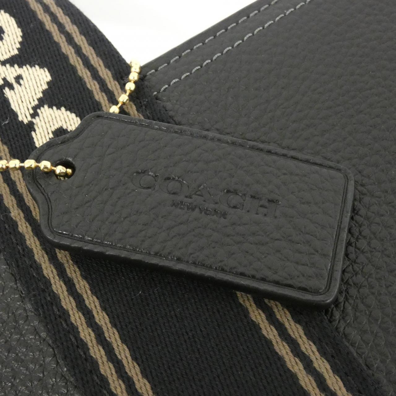COACH CBM10 Handbag Leather 4