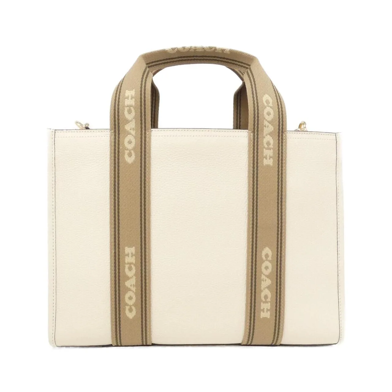 COACH CBM10 Handbag Leather