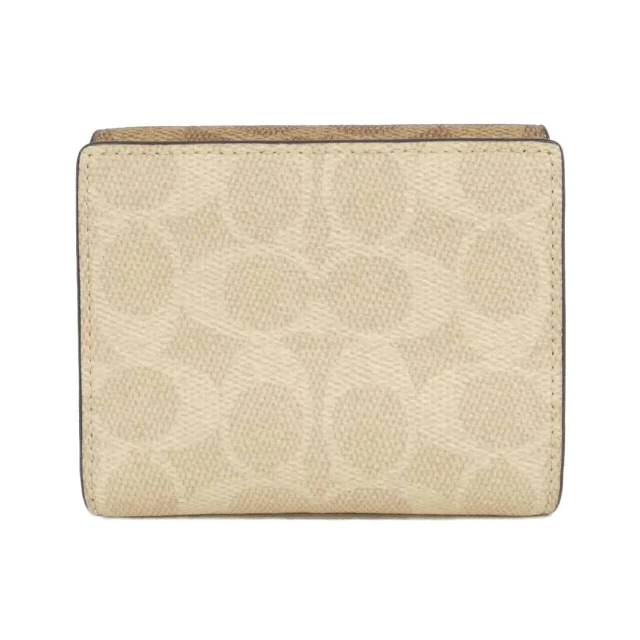 COACH CCQ09 Wallet Canvas Black Canvas New - Thumbnail 2