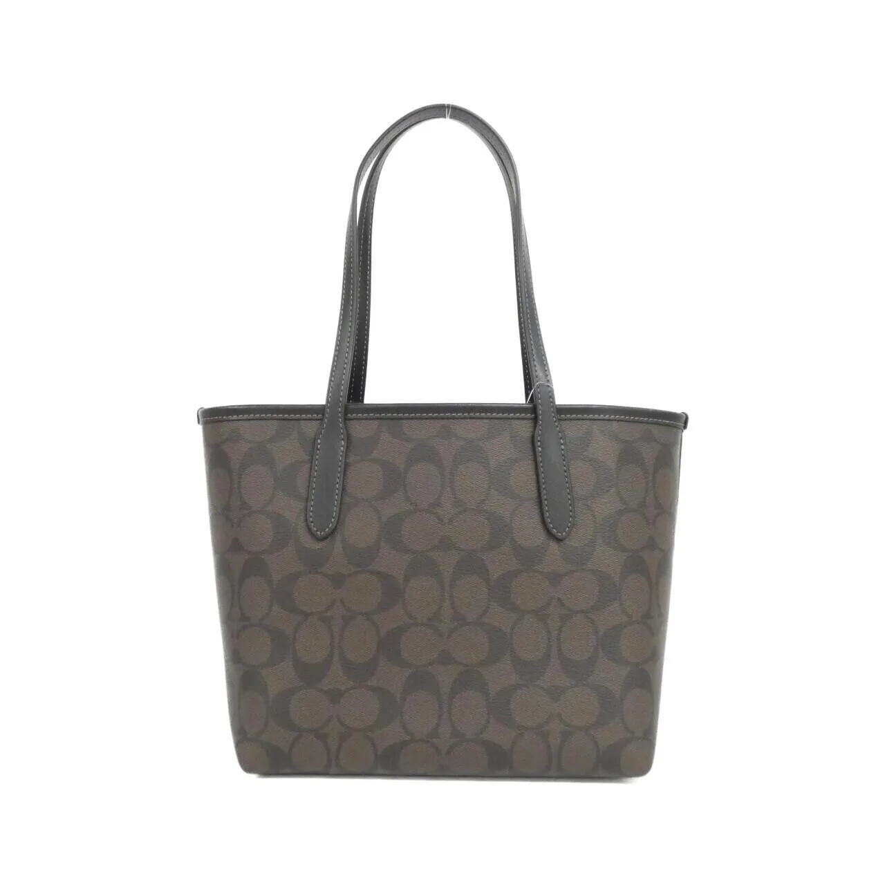 COACH CN733 Handbag Canvas 黑色 帆布 新品 - 縮圖 2