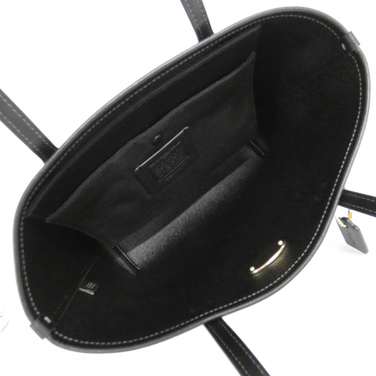 COACH CN733 Handbag Canvas 黑色 帆布 新品 - 縮圖 6