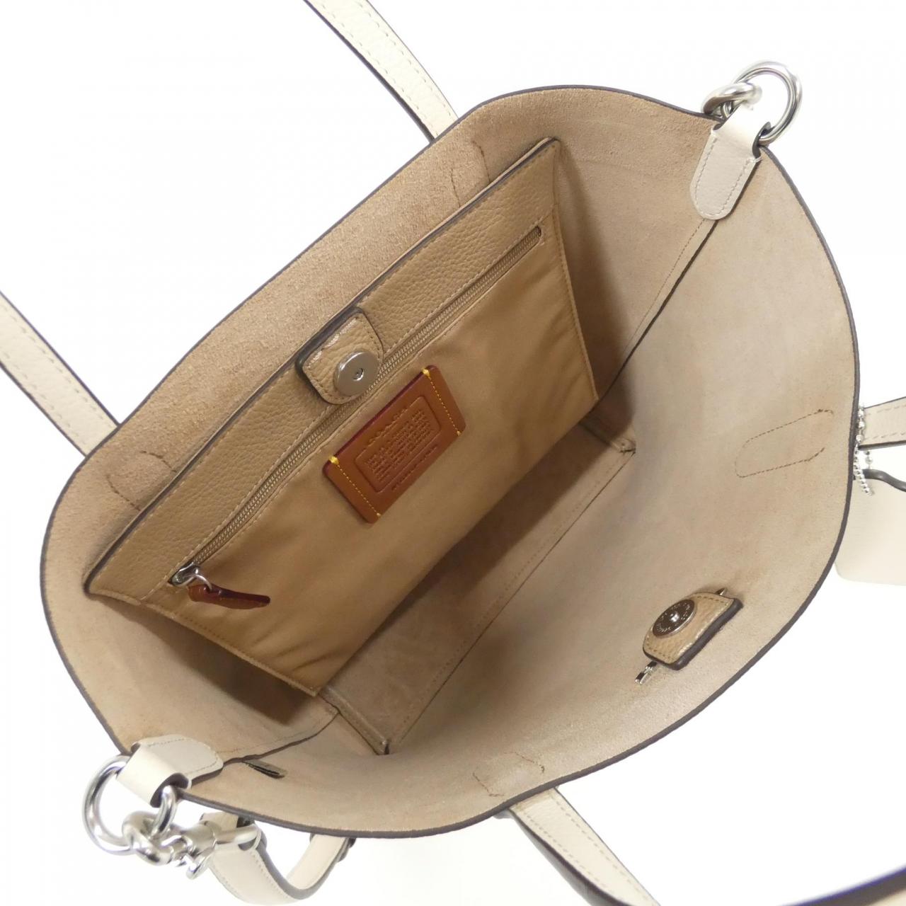 COACH CP036 Bag Leather Black Leather New - Thumbnail 6