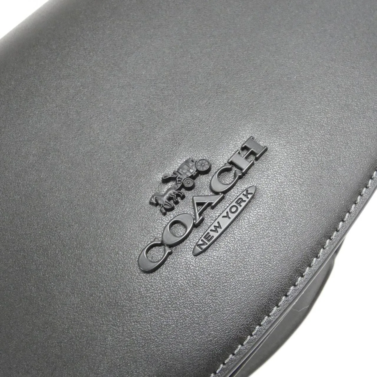 COACH CT768 Shoulder Black New - Thumbnail 4