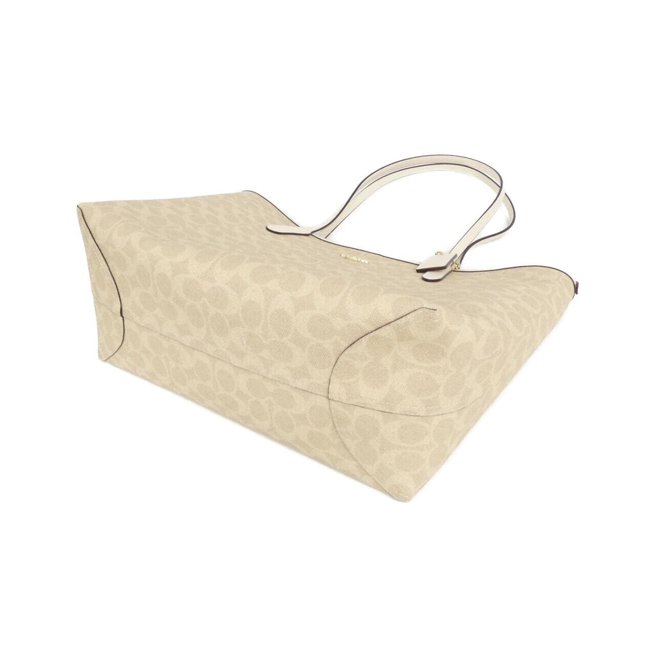 COACH CV976 Bag Canvas 黑色 帆布 新品 - 縮圖 3