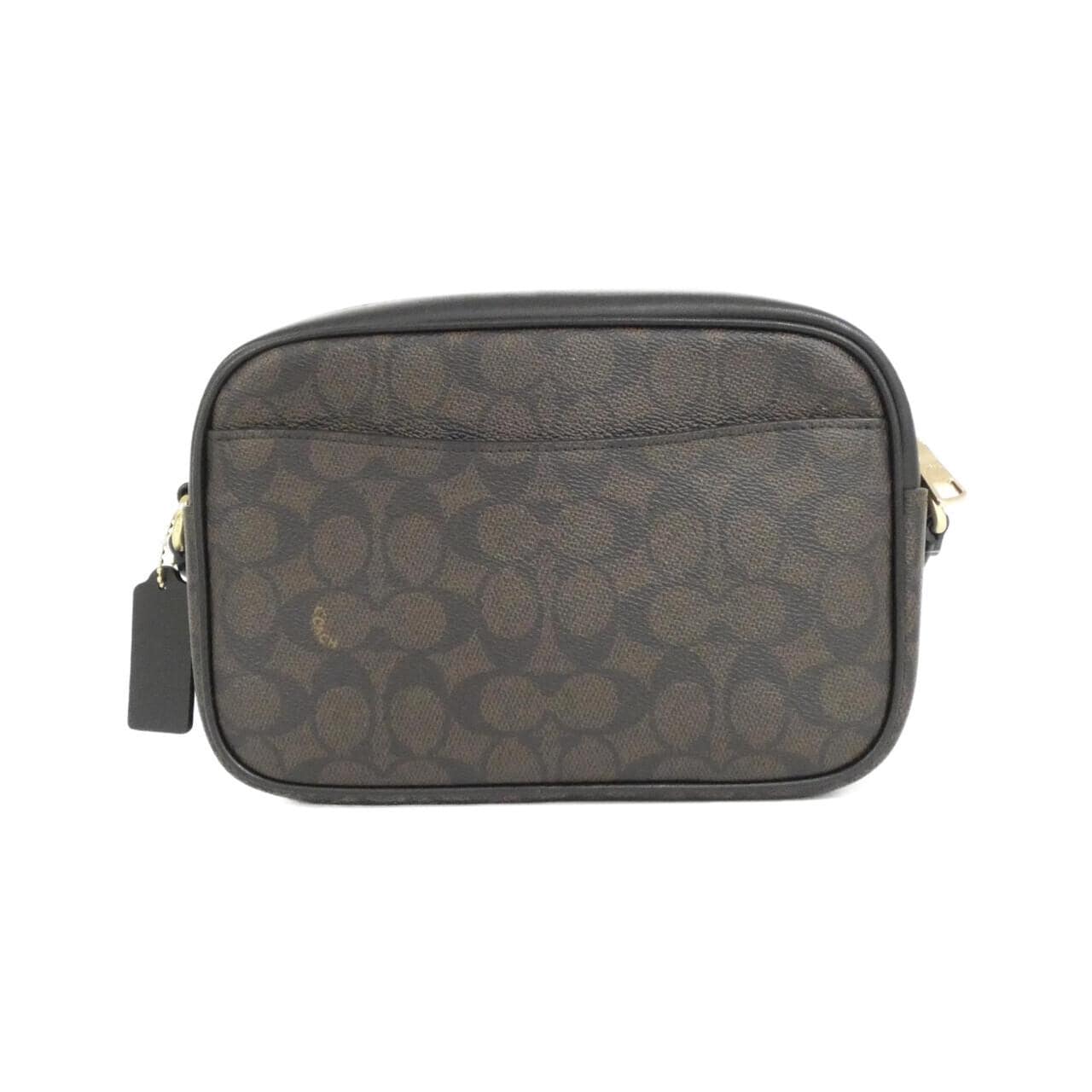 COACH CZ186 Shoulder Bag Canvas 黑色 帆布 新品 - 縮圖 2