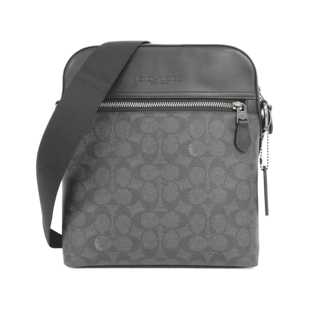 COACH CZ398 肩背包 帆布 Black