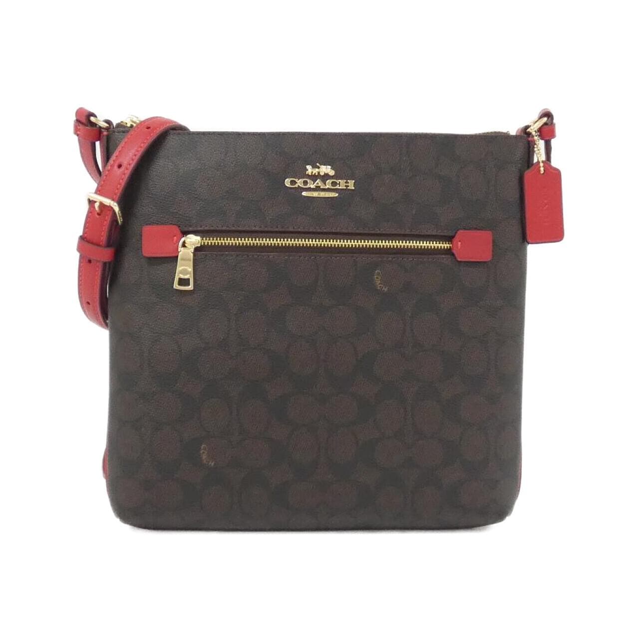 COACH CCQ27 肩背包 帆布