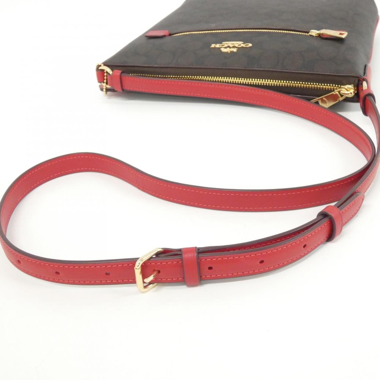COACH CCQ27 肩背包 帆布 5