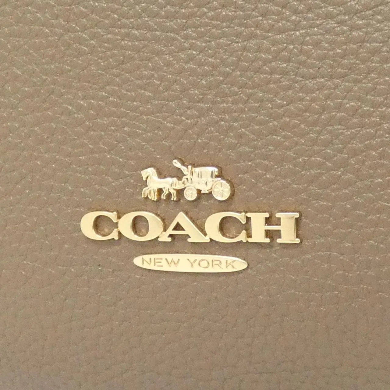 COACH CU960 Shoulder Leather 黑色 皮革 新品 - 縮圖 4
