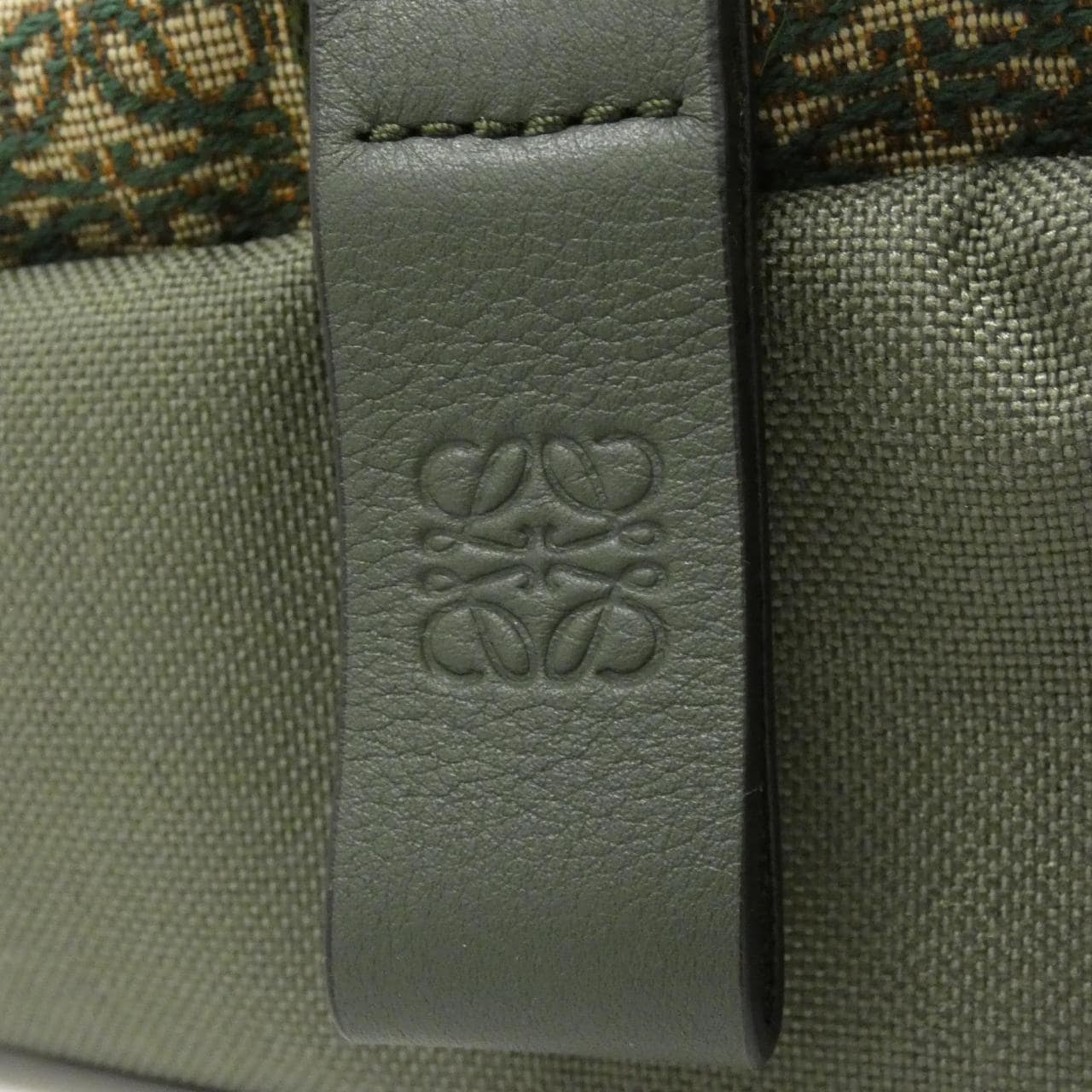 LOEWE B741Z67X01 Shoulder Bag Canvas 黑色 帆布 新品 - 縮圖 4