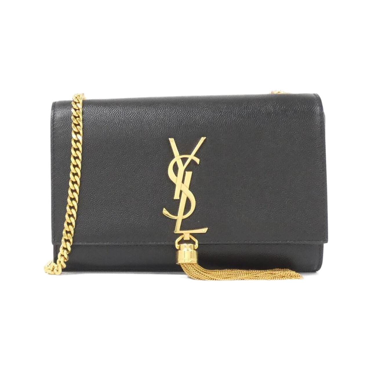 SAINT LAURENT Kate 474366 BOW0J Shoulder Bag Black