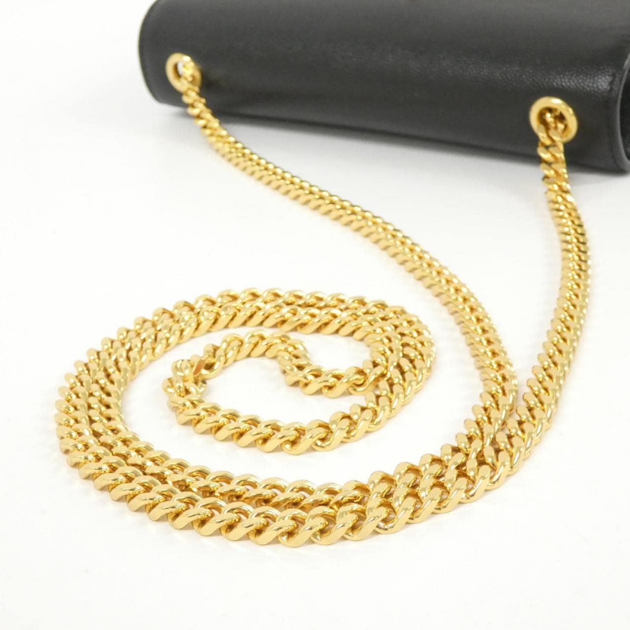 SAINT LAURENT Kate 474366 BOW0J Shoulder Bag Black New - Thumbnail 5