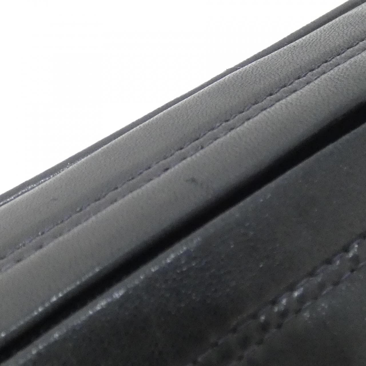 CHANEL Shoulder Lambskin Navy Lambskin Rank A - Thumbnail 7