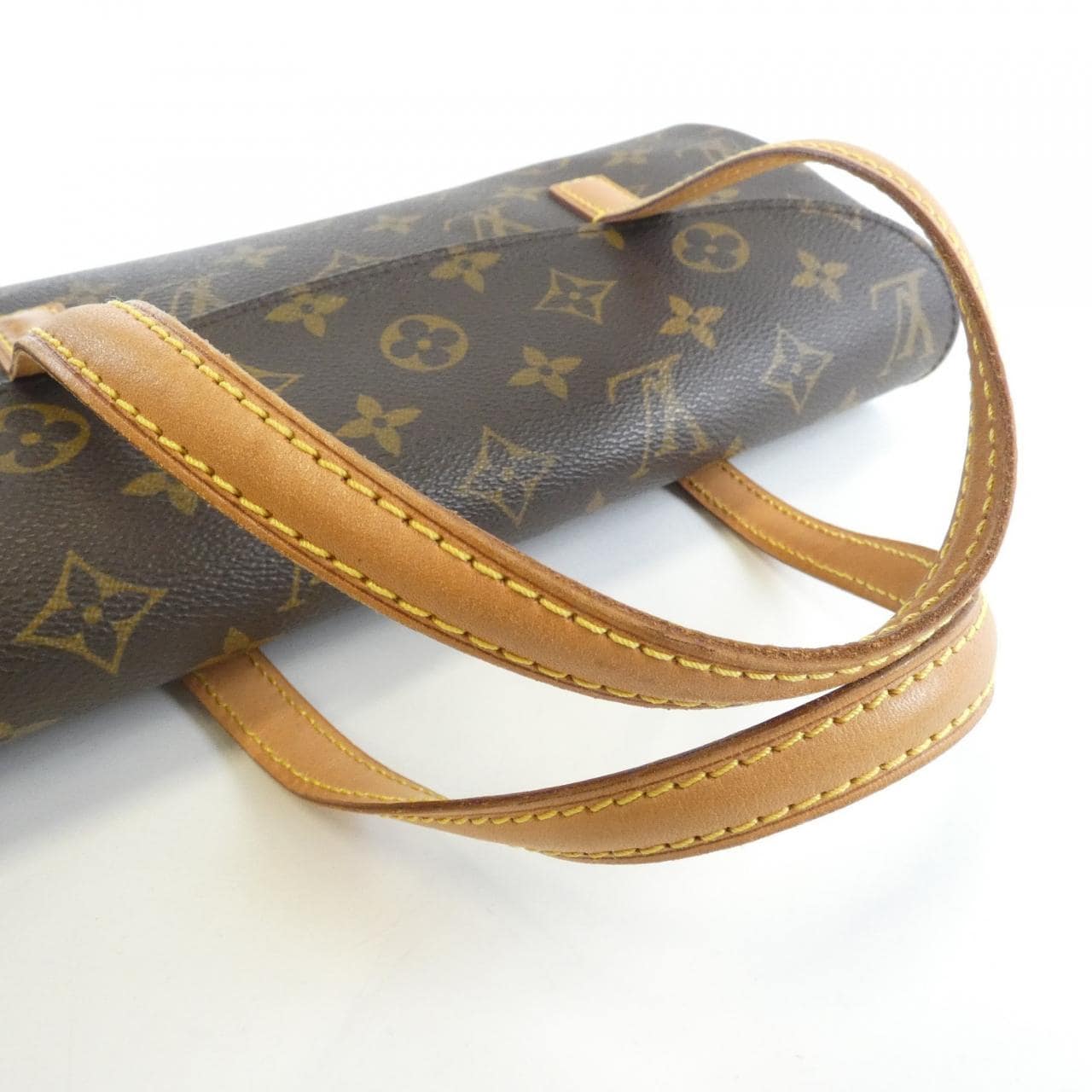 LOUIS VUITTON M51902 Handbag Monogram 黑色 Monogram 中古品B - 縮圖 7