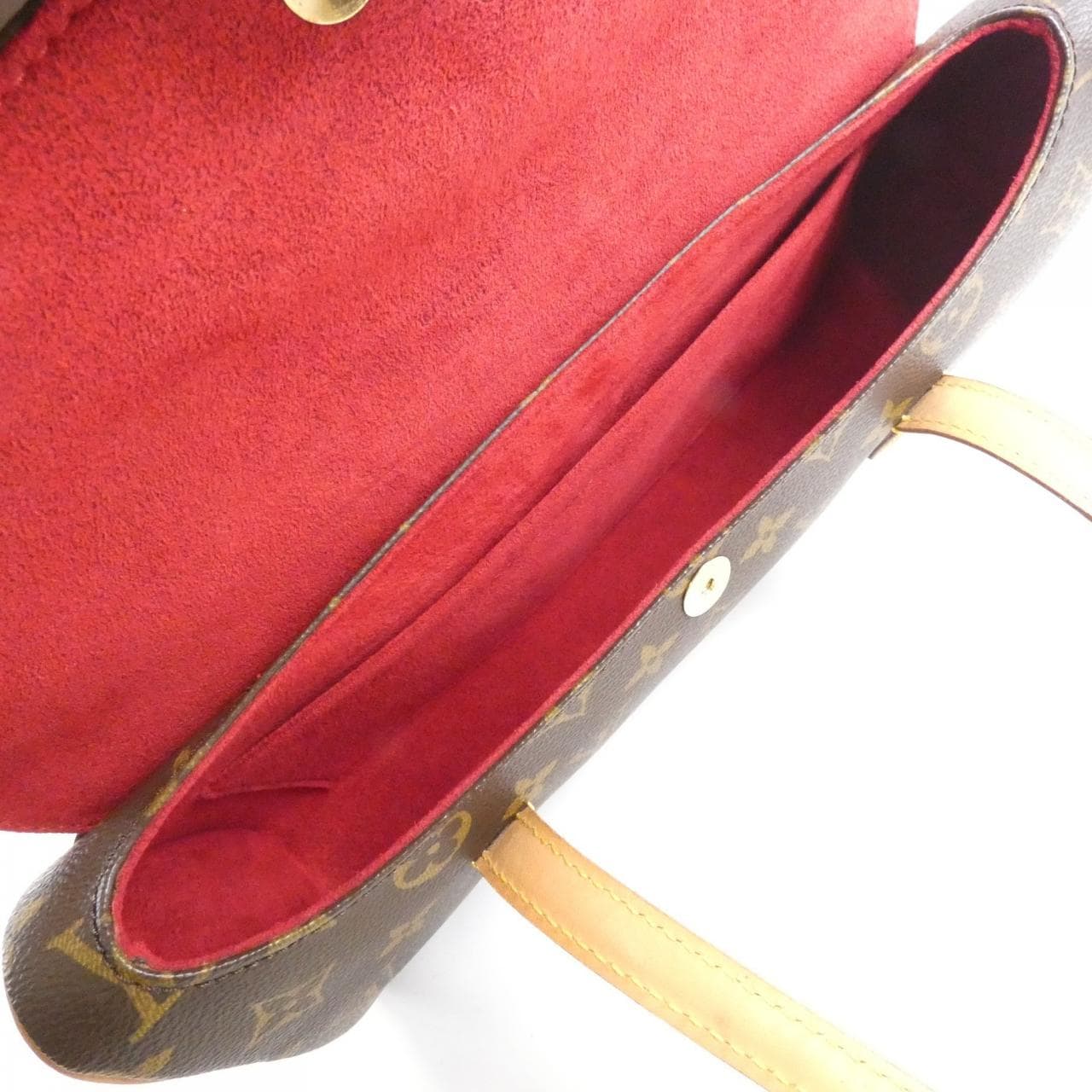 LOUIS VUITTON M51902 Handbag Monogram 黑色 Monogram 中古品B - 縮圖 9