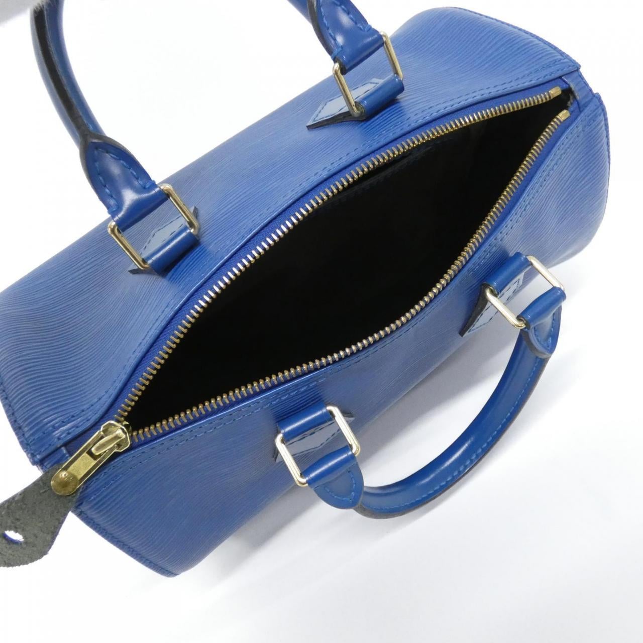 LOUIS VUITTON Speedy M43015 Boston Bag Epi Blue Epi Rank A - Thumbnail 8