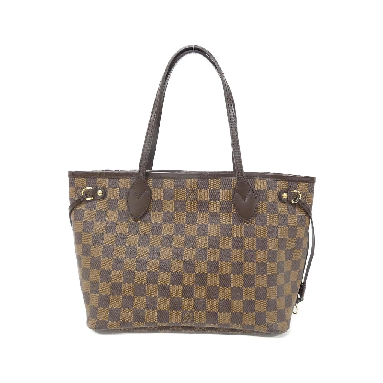 LOUIS VUITTON Neverfull N51109 Bag Damier Black