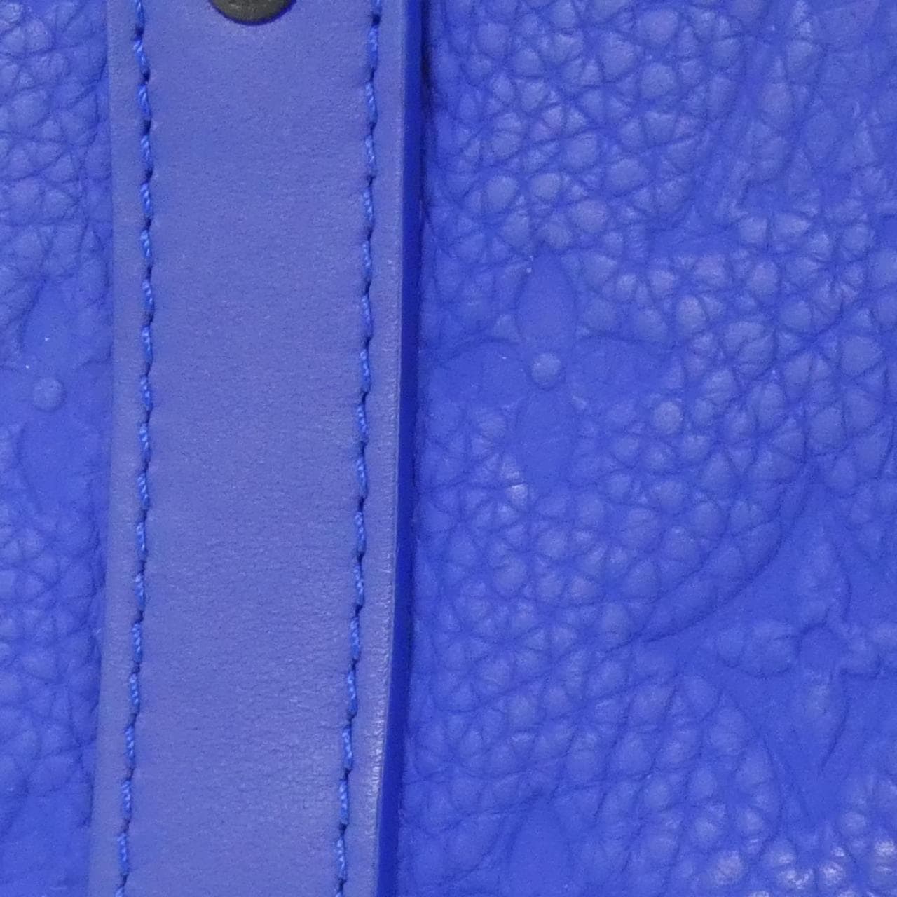 LOUIS VUITTON Keepall M23129 Boston Bag Monogram 藍色 Monogram 中古品A - 縮圖 5