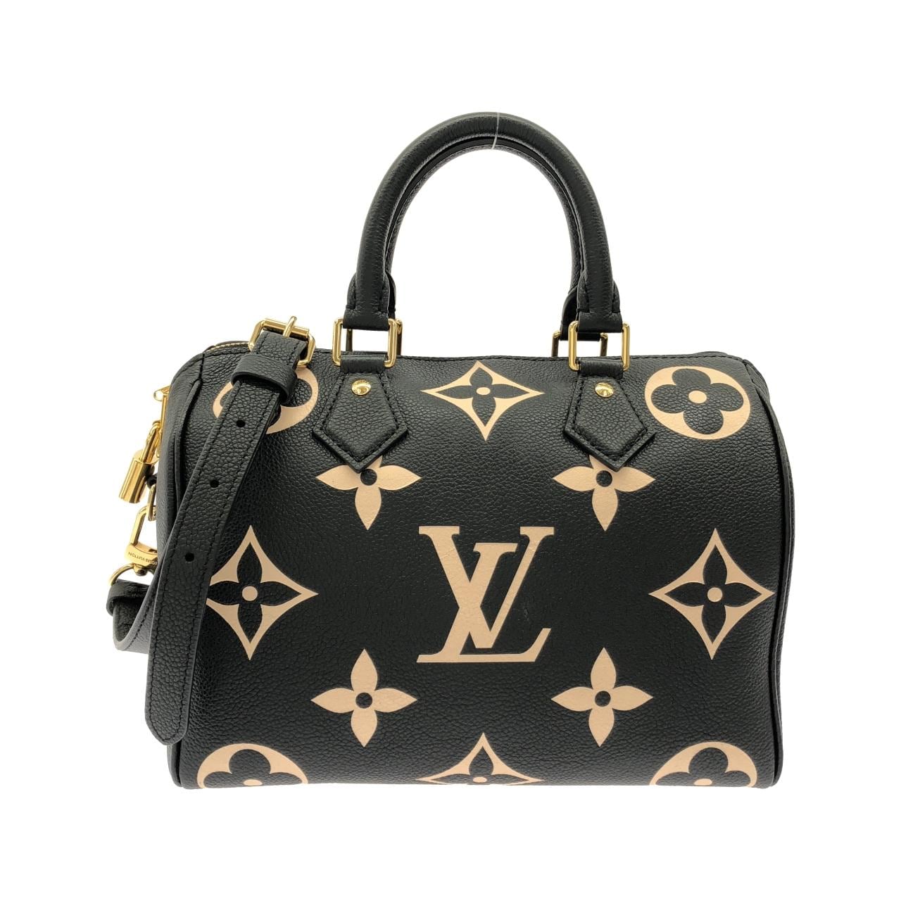 LOUIS VUITTON Speedy M58947 Boston Bag Monogram Black
