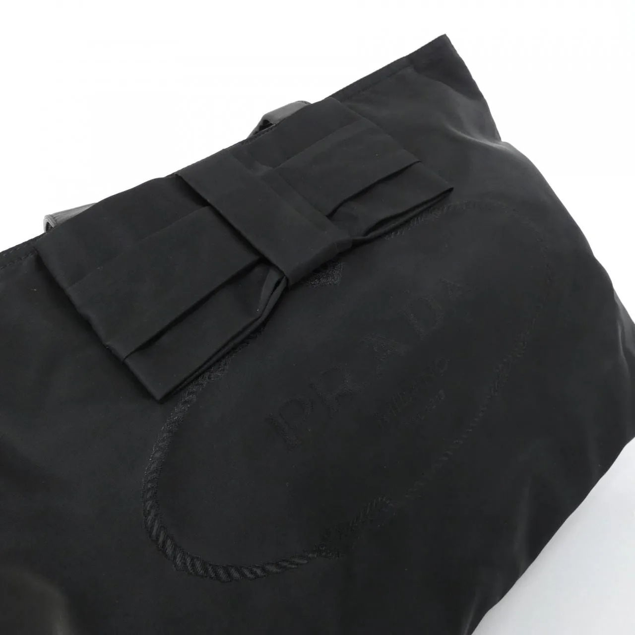 PRADA 1BG052 Handbag Black Rank A - Thumbnail 4