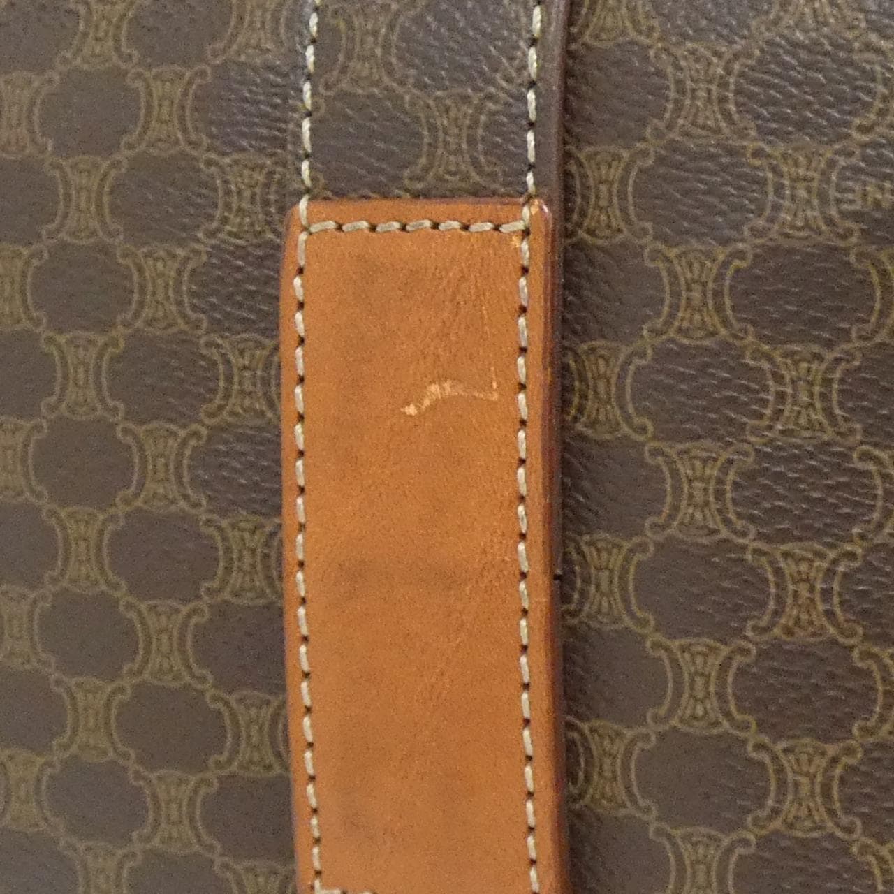 CELINE Bag Canvas Brown Canvas - Thumbnail 4