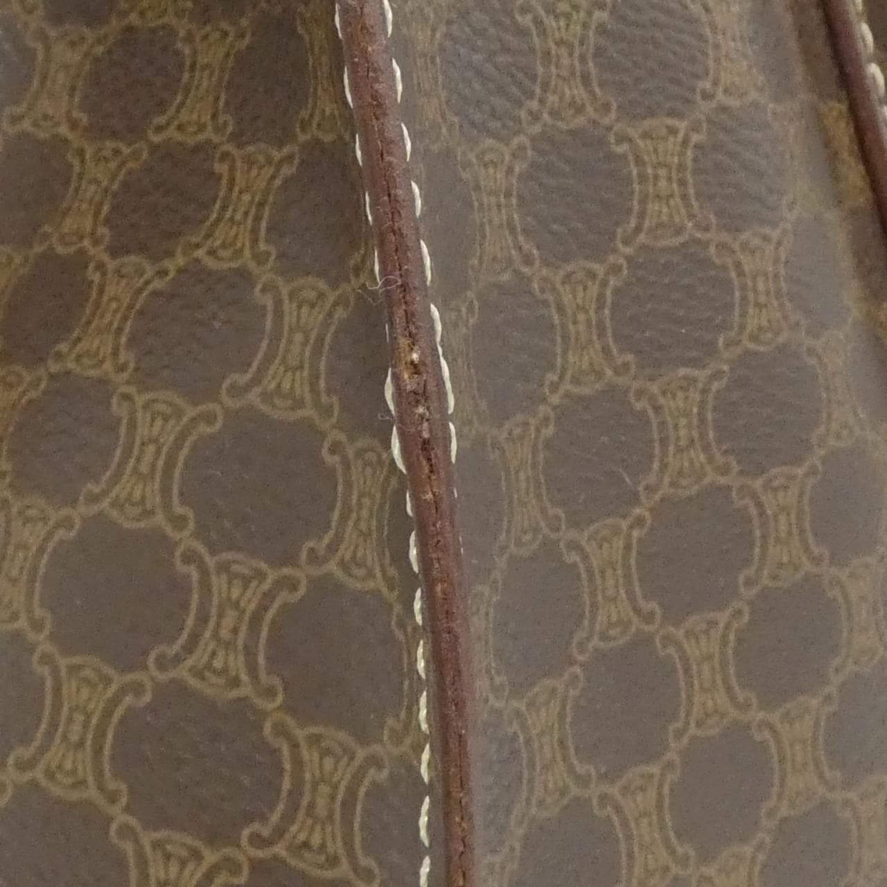 CELINE Bag Canvas Brown Canvas - Thumbnail 8