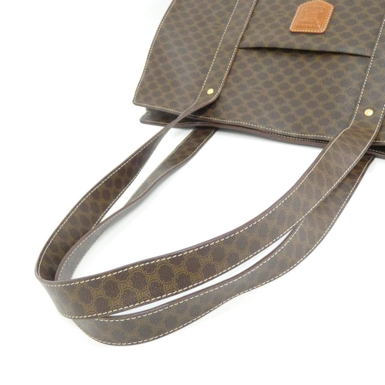 CELINE Bag Canvas Brown Canvas - Thumbnail 9